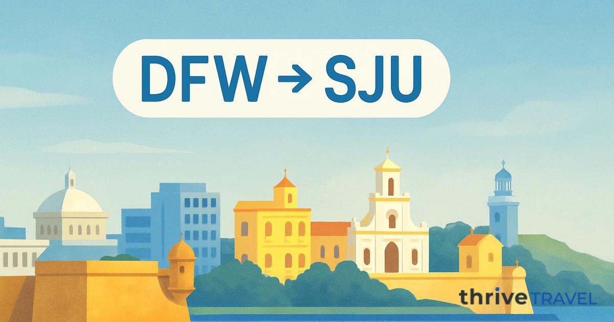 Dallas to San Juan