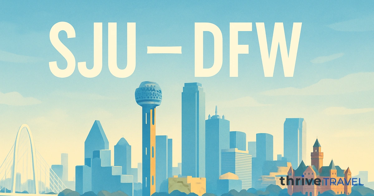 San Juan to Dallas