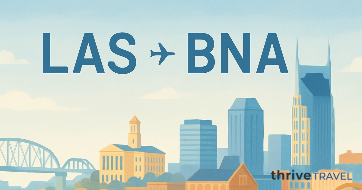 Las Vegas to Nashville