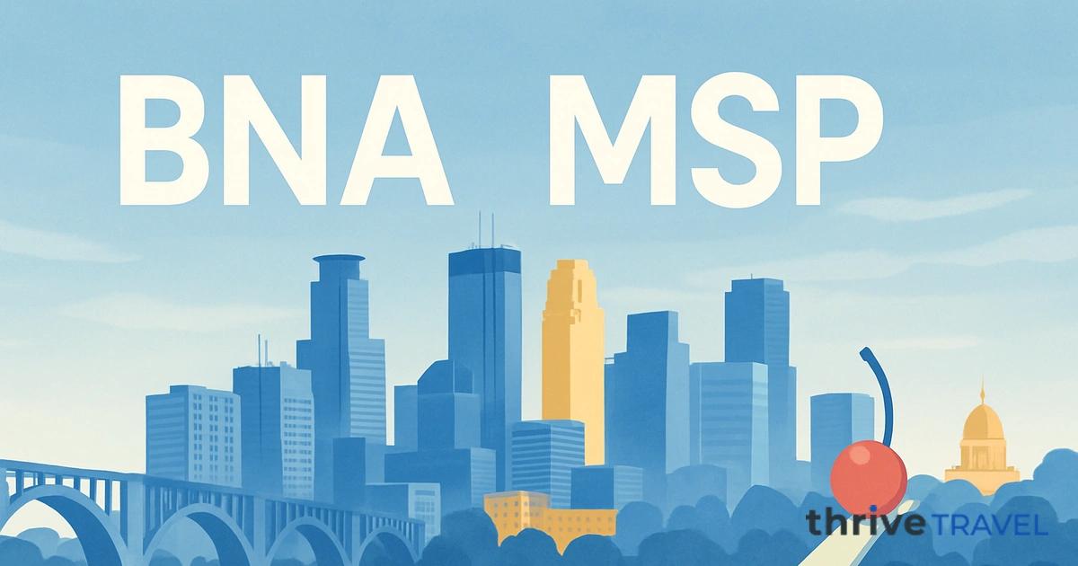 Nashville to Minneapolis
