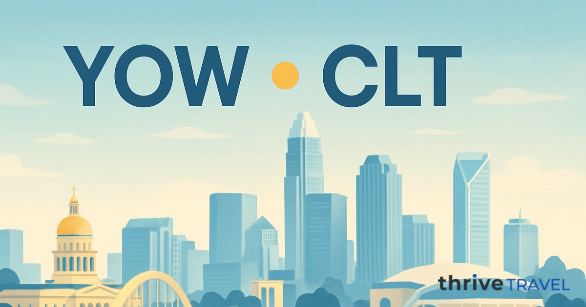 Ottawa to Charlotte