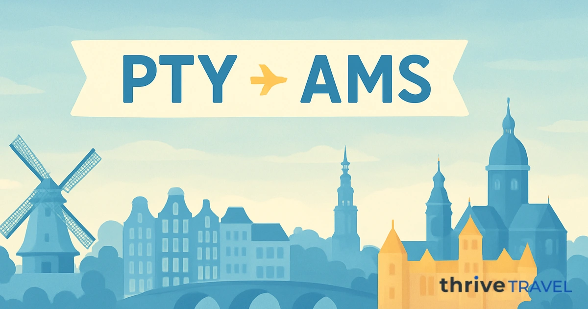 Panama City to Amsterdam