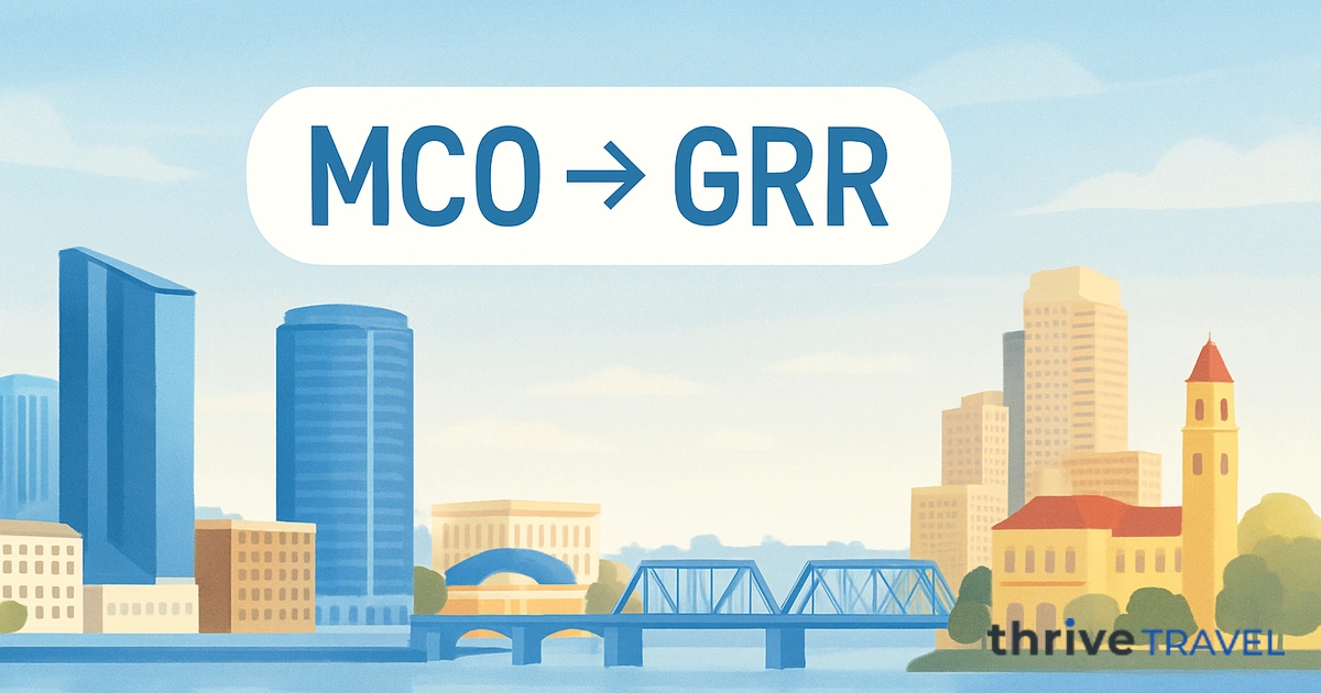 Orlando to Grand Rapids