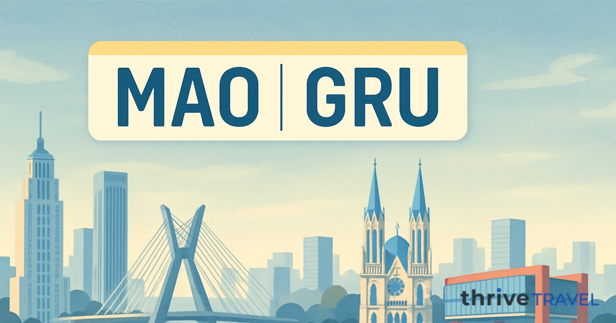 Manaus to São Paulo