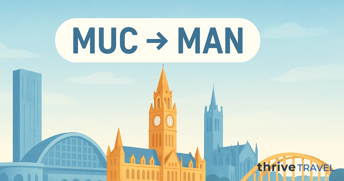 Munich to Manchester