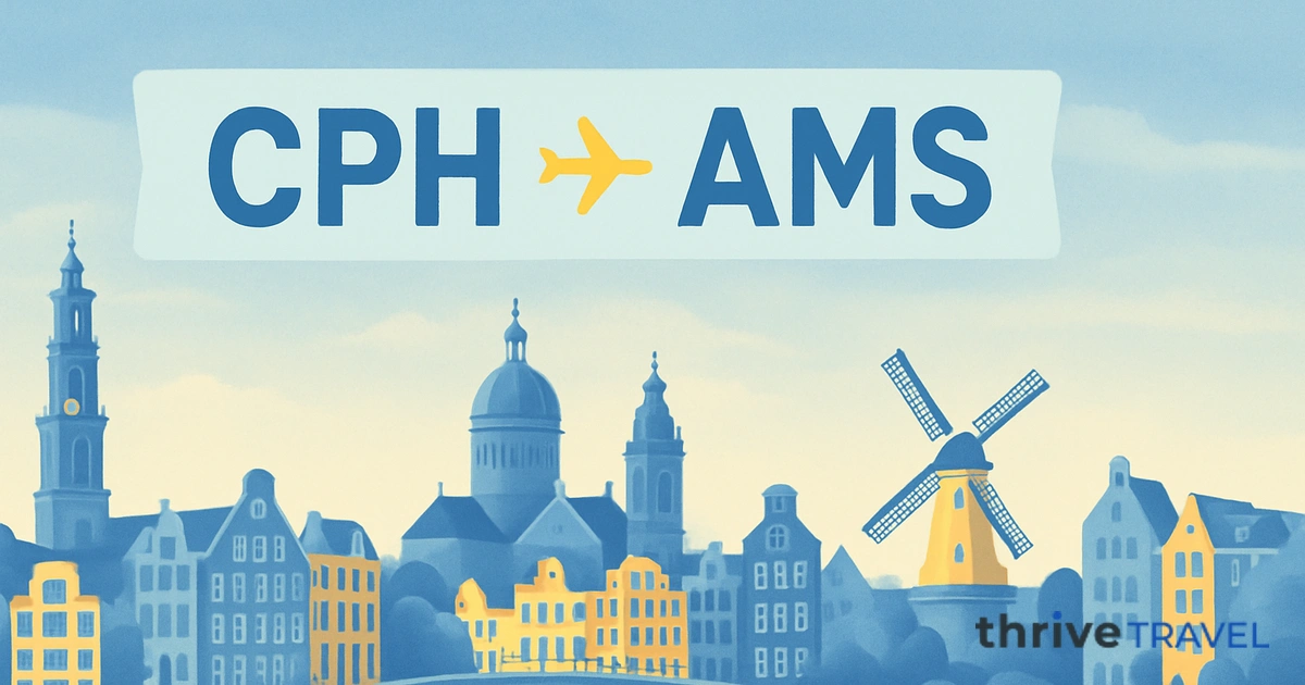 Copenhagen to Amsterdam