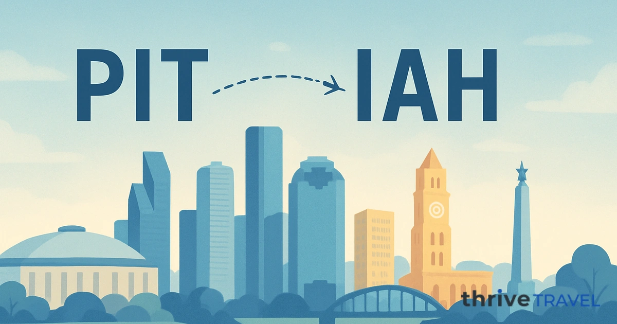 Pittsburgh to Houston