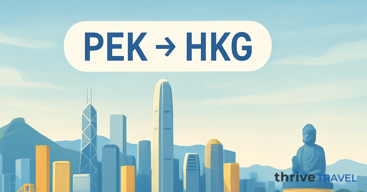 Beijing to Hong Kong