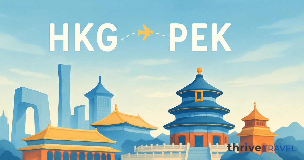 Hong Kong to Beijing