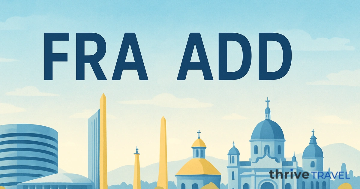 Frankfurt to Addis Ababa