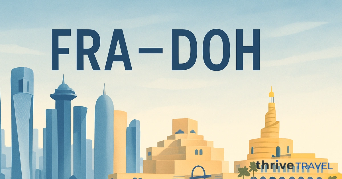 Frankfurt to Doha