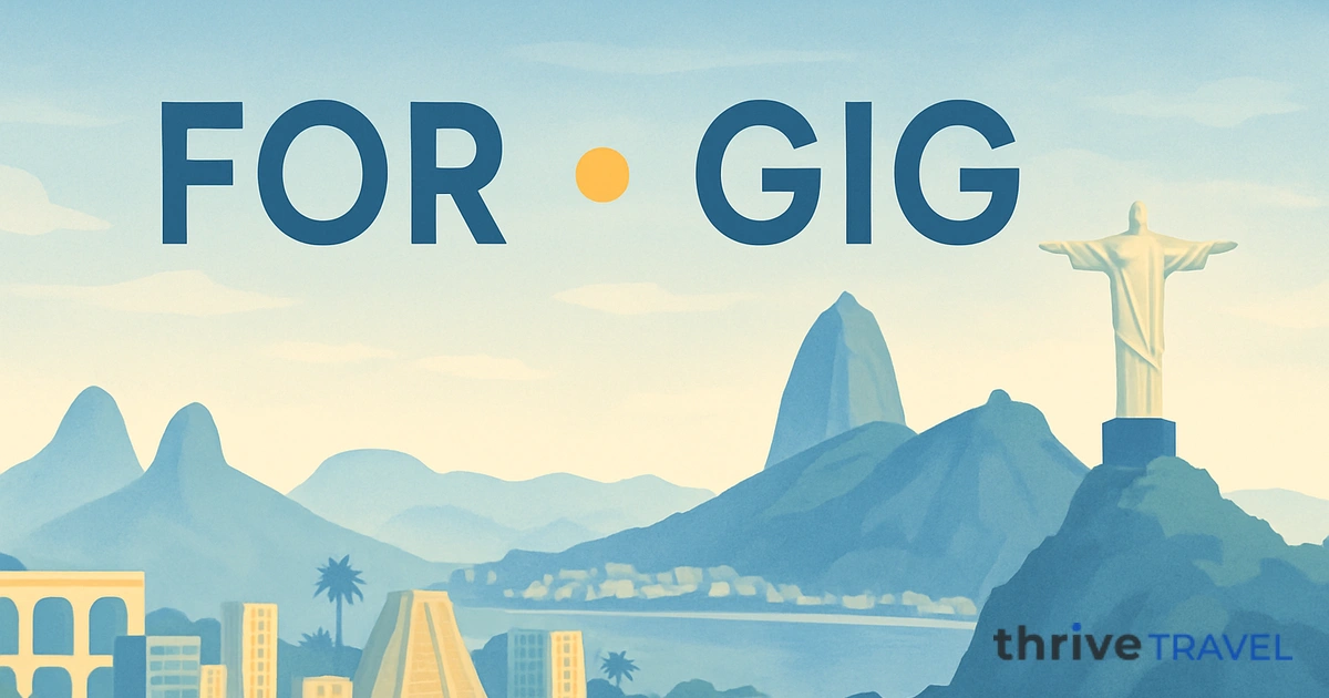 Fortaleza to Rio de Janeiro
