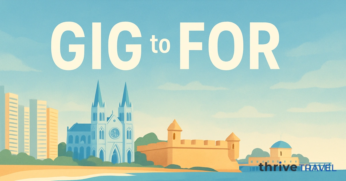 Rio de Janeiro to Fortaleza