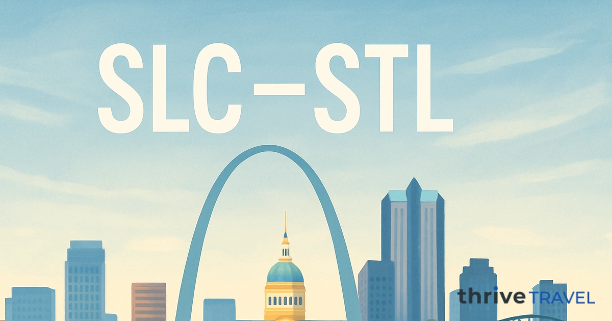 Salt Lake City to St. Louis