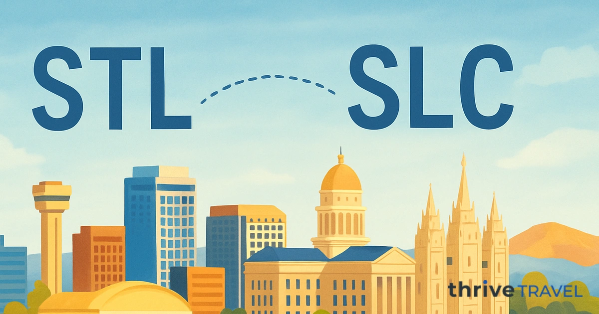 St. Louis to Salt Lake City