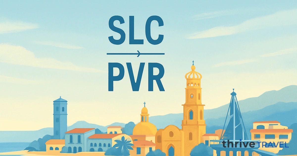 Salt Lake City to Puerto Vallarta