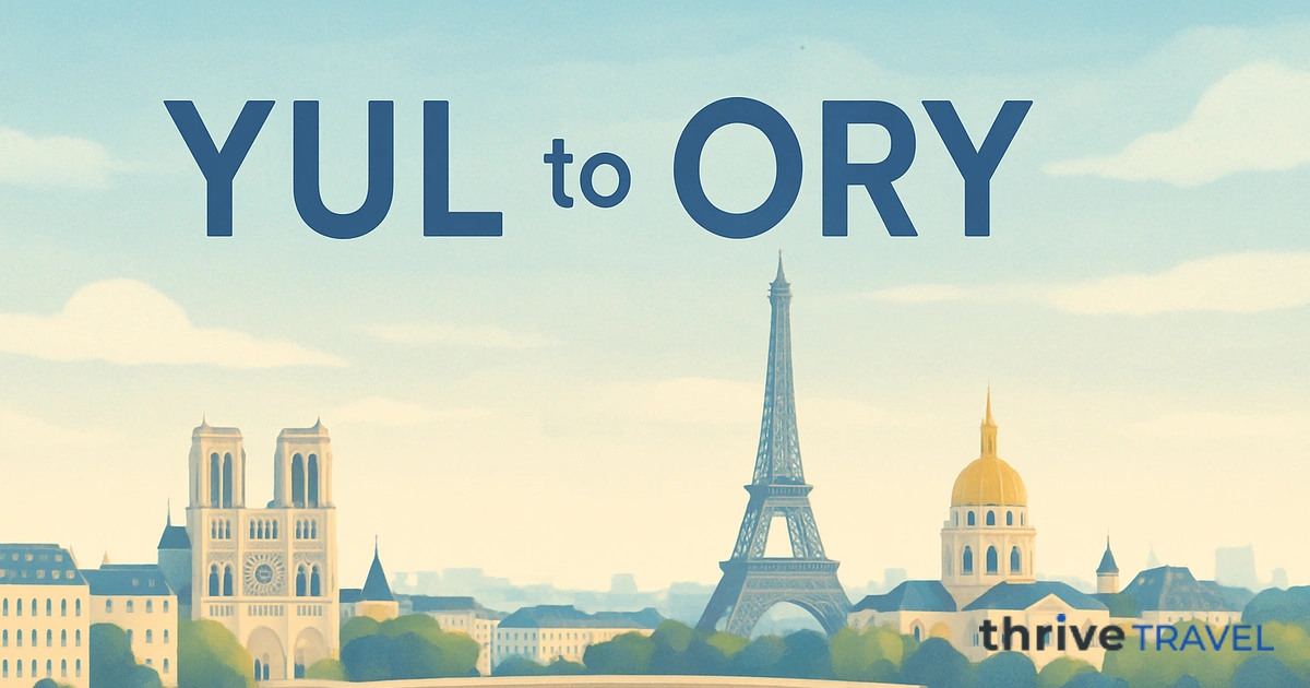 Montreal to Paris