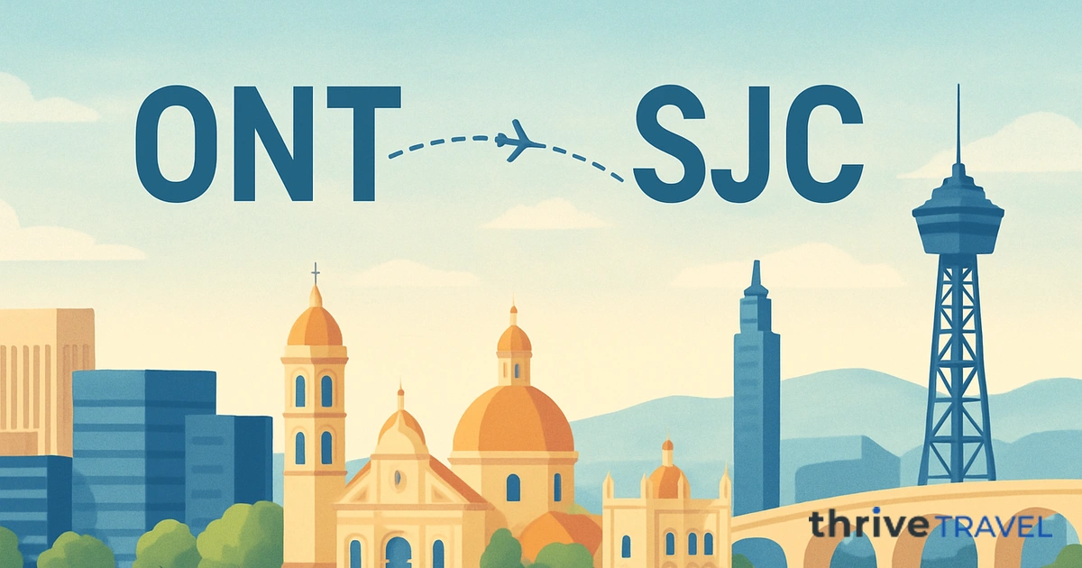 Ontario to San Jose