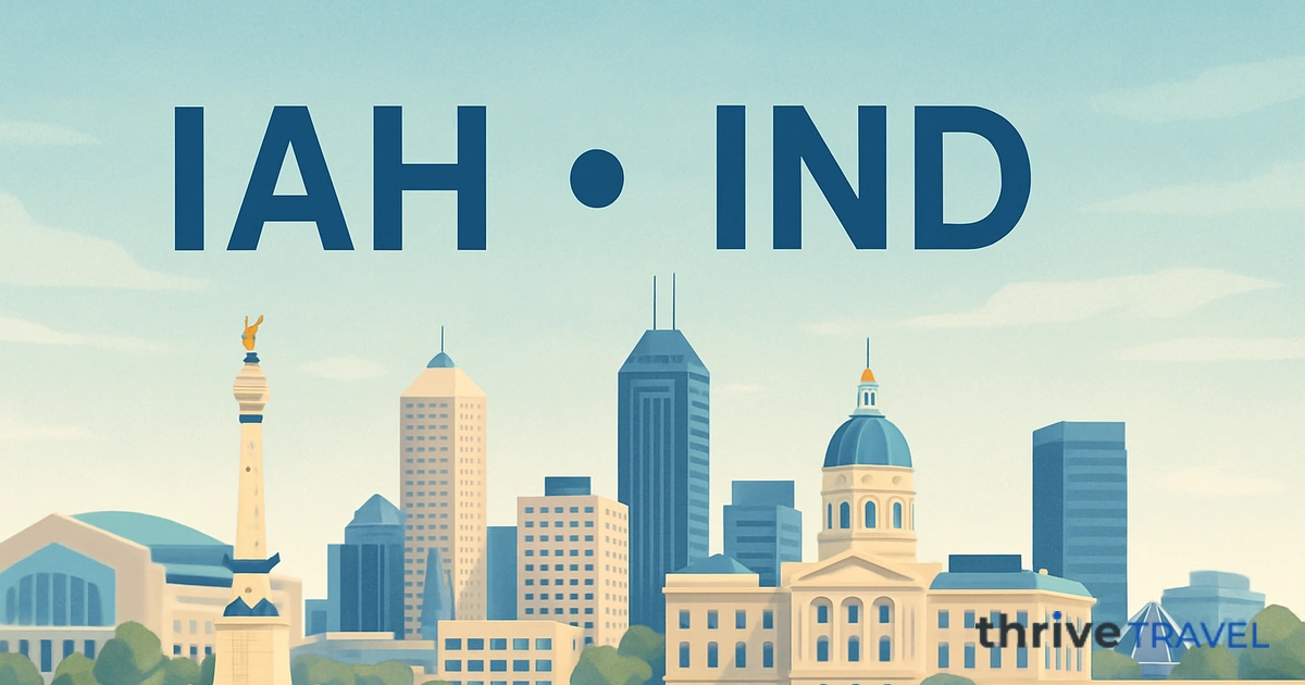 Houston to Indianapolis