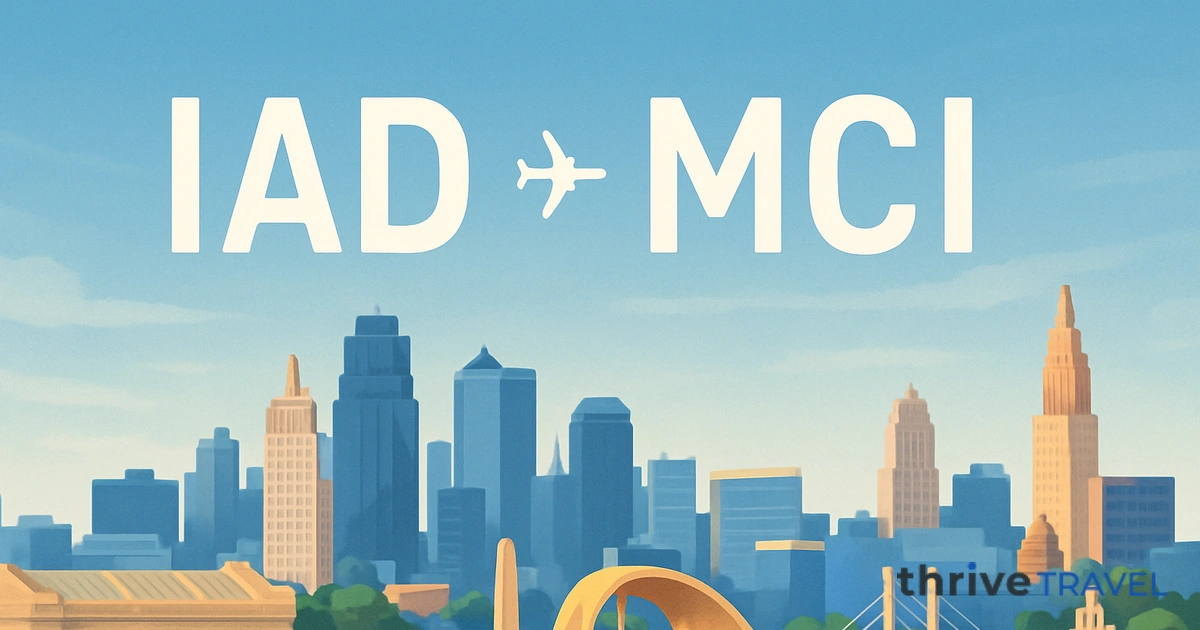 Washington to Kansas City