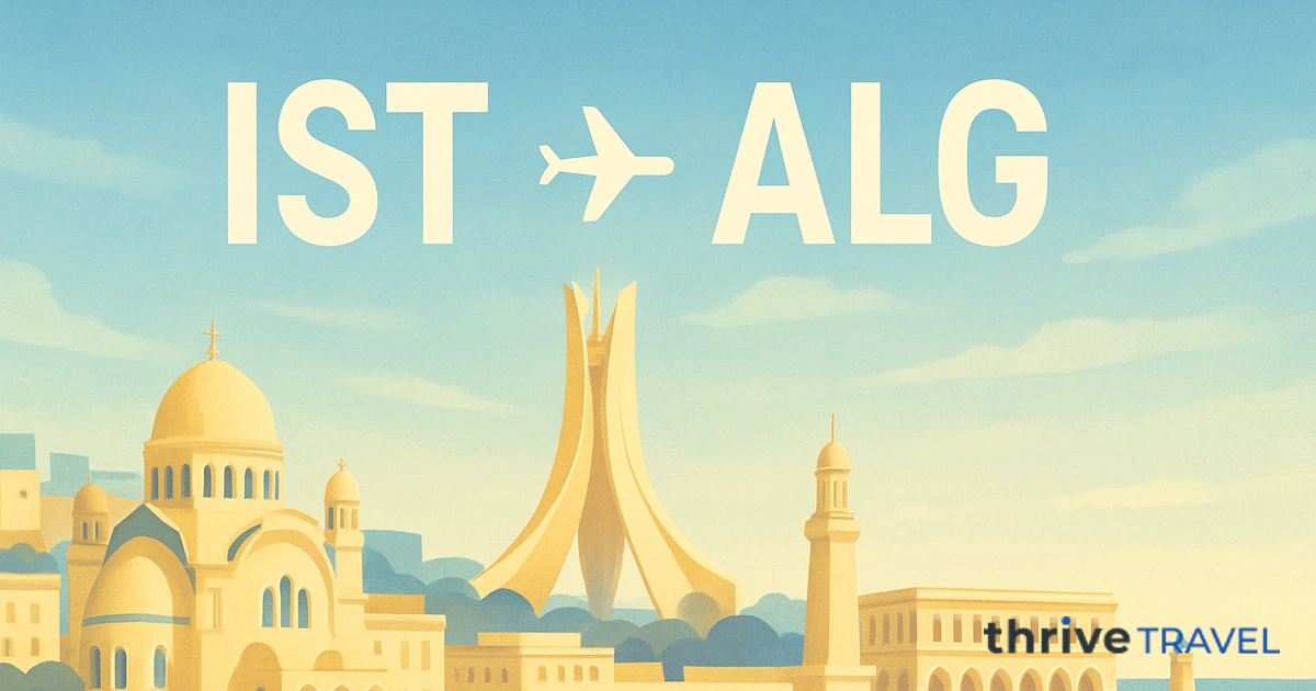 Istanbul to Algiers