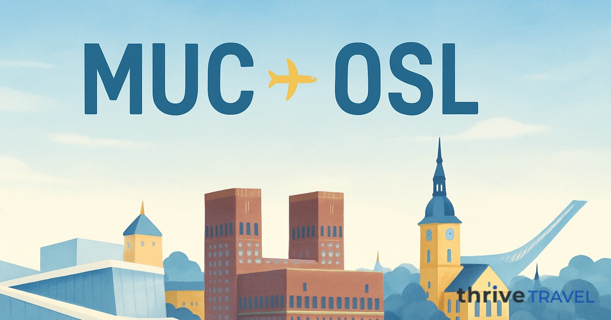 Munich to Oslo