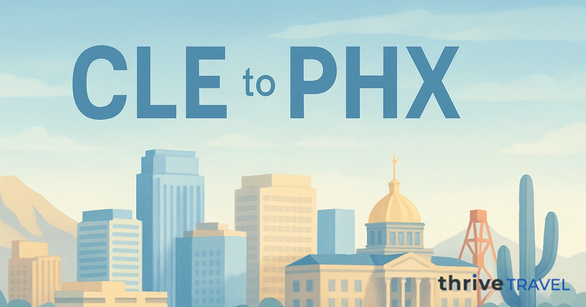 Cleveland to Phoenix