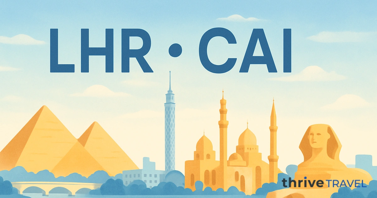 London to Cairo