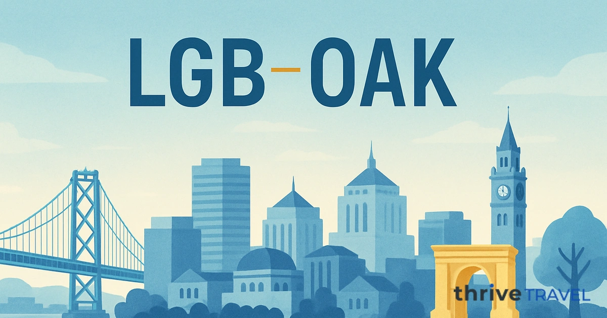 Long Beach to Oakland