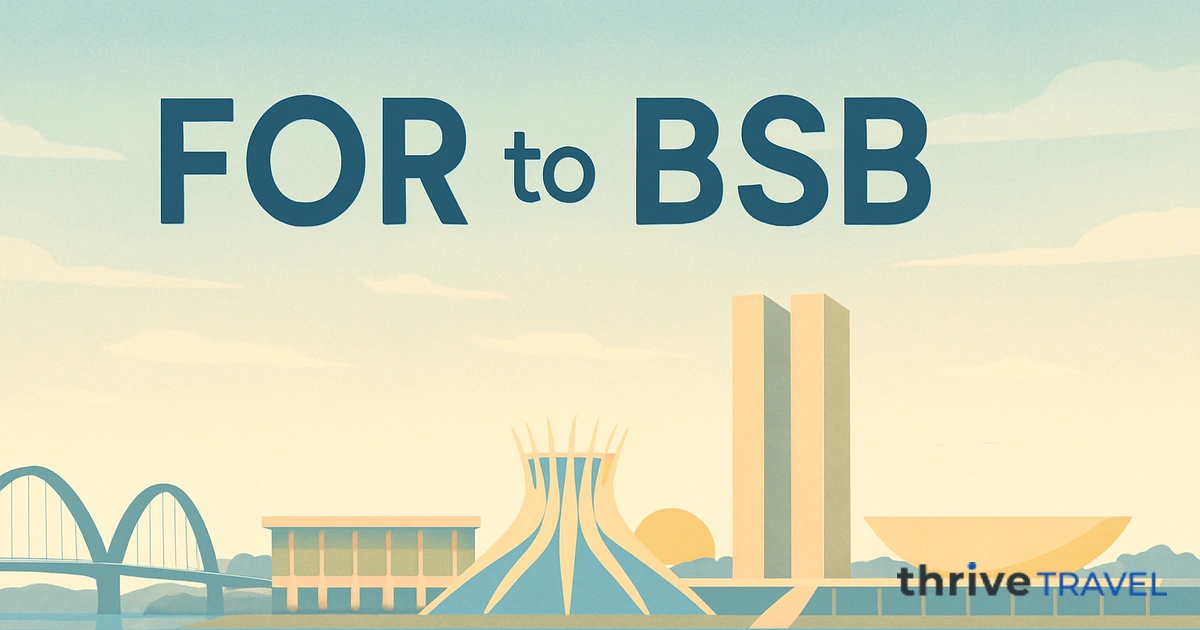 Fortaleza to Brasilia