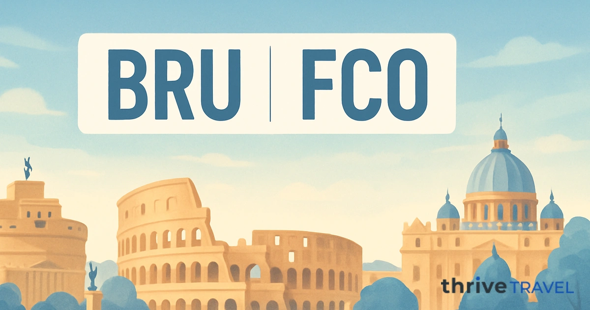 Brussels to Rome