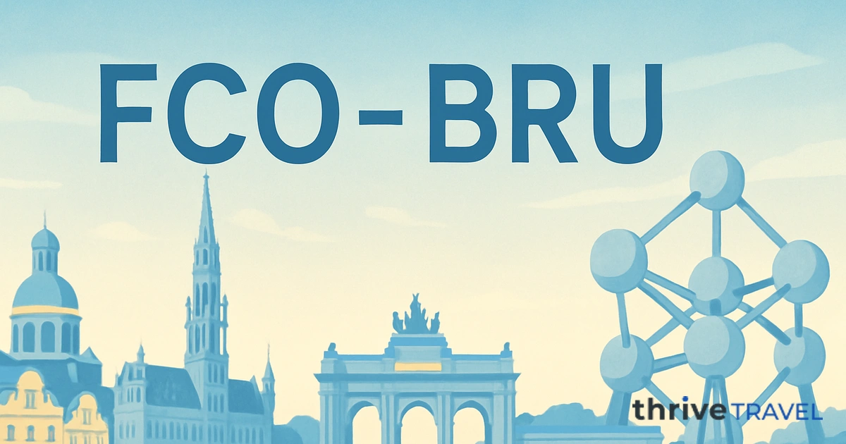 Rome to Brussels