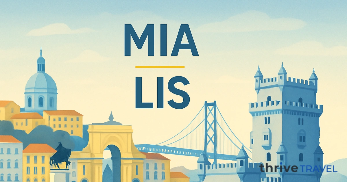 Miami to Lisbon