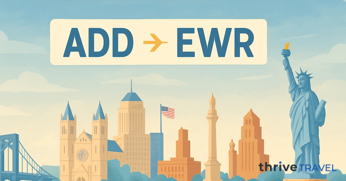 Addis Ababa to Newark