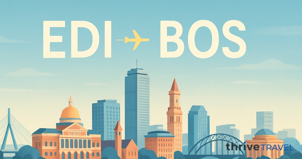 Edinburgh to Boston