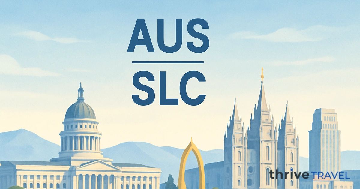 Austin to Salt Lake City