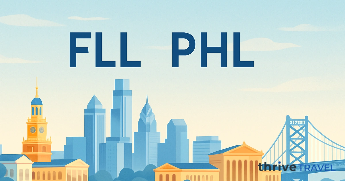 Fort Lauderdale to Philadelphia