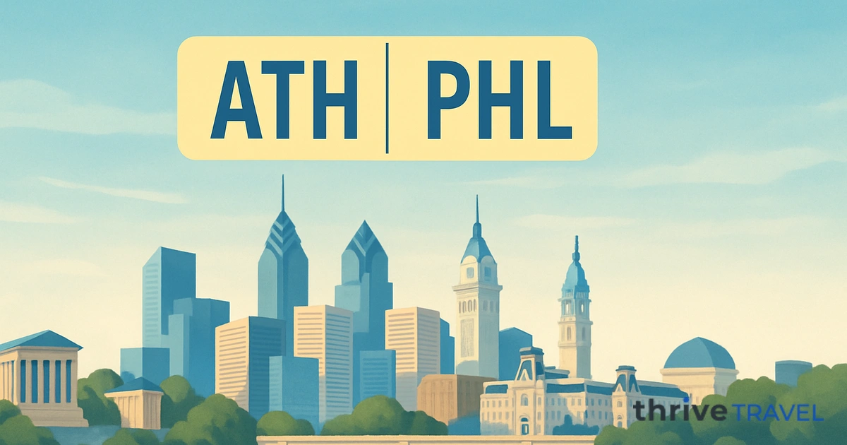 Athens to Philadelphia