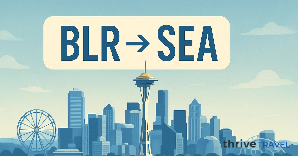Bangalore to Seattle