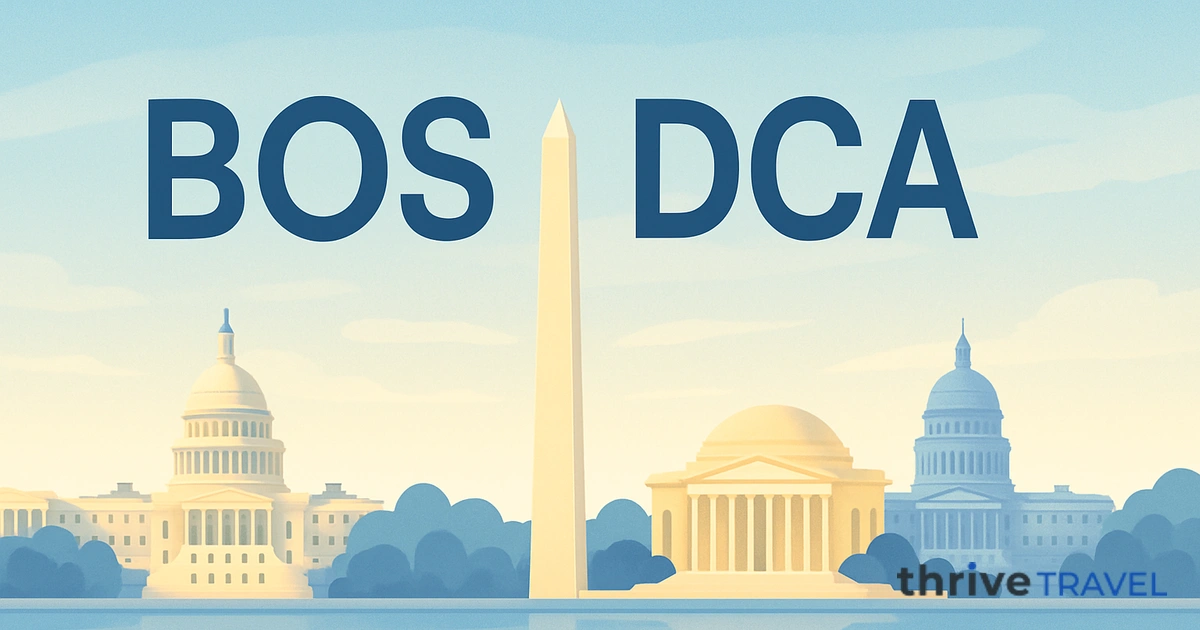 Boston to Washington D.C.