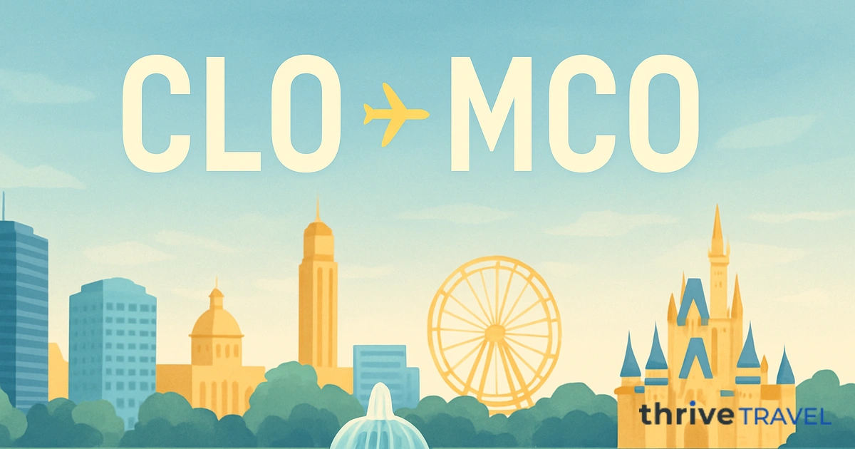 Cali to Orlando