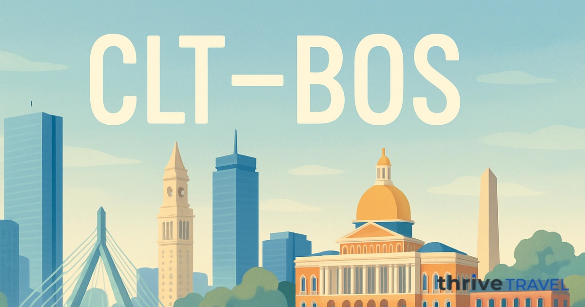 Charlotte to Boston