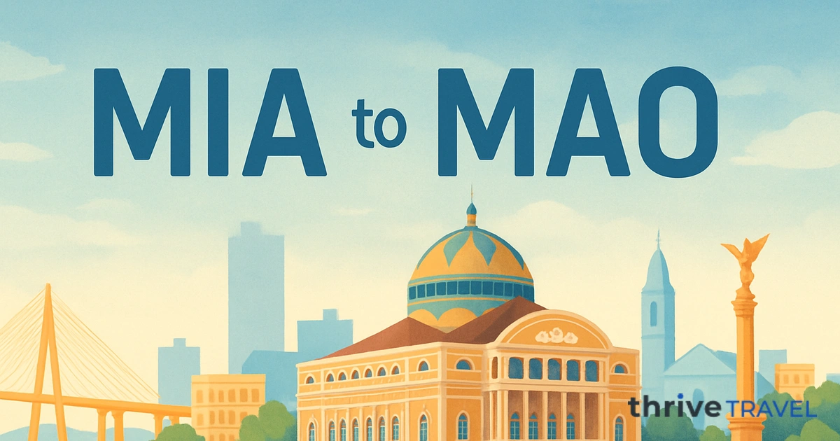 Miami to Manaus