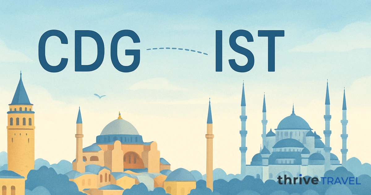 Paris to Istanbul