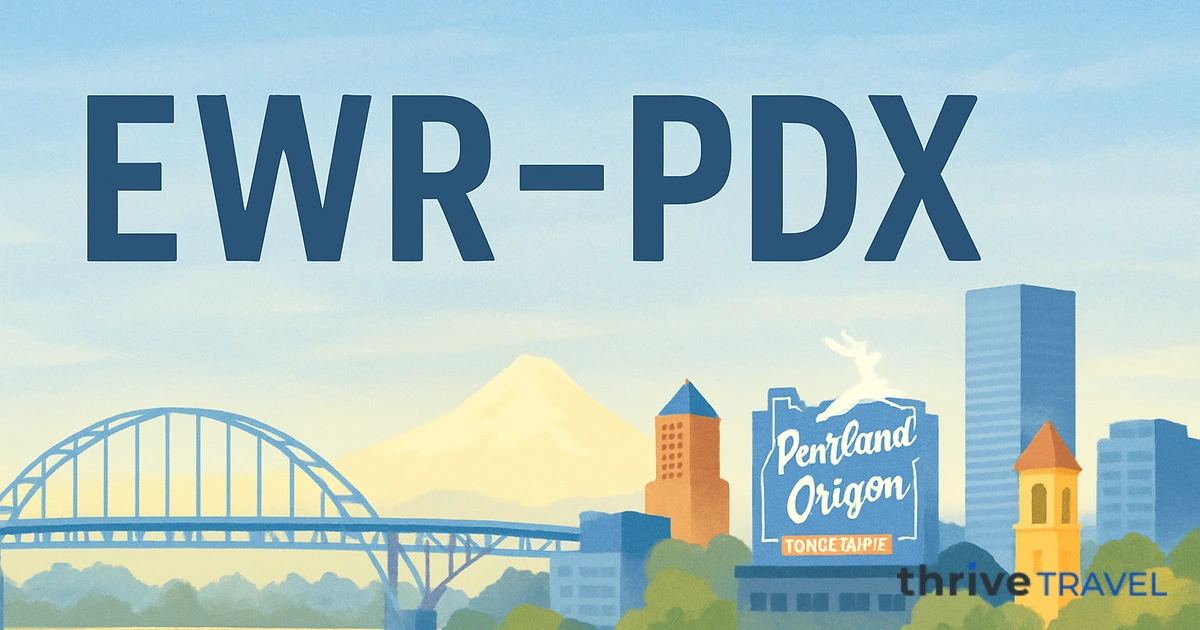 Newark to Portland