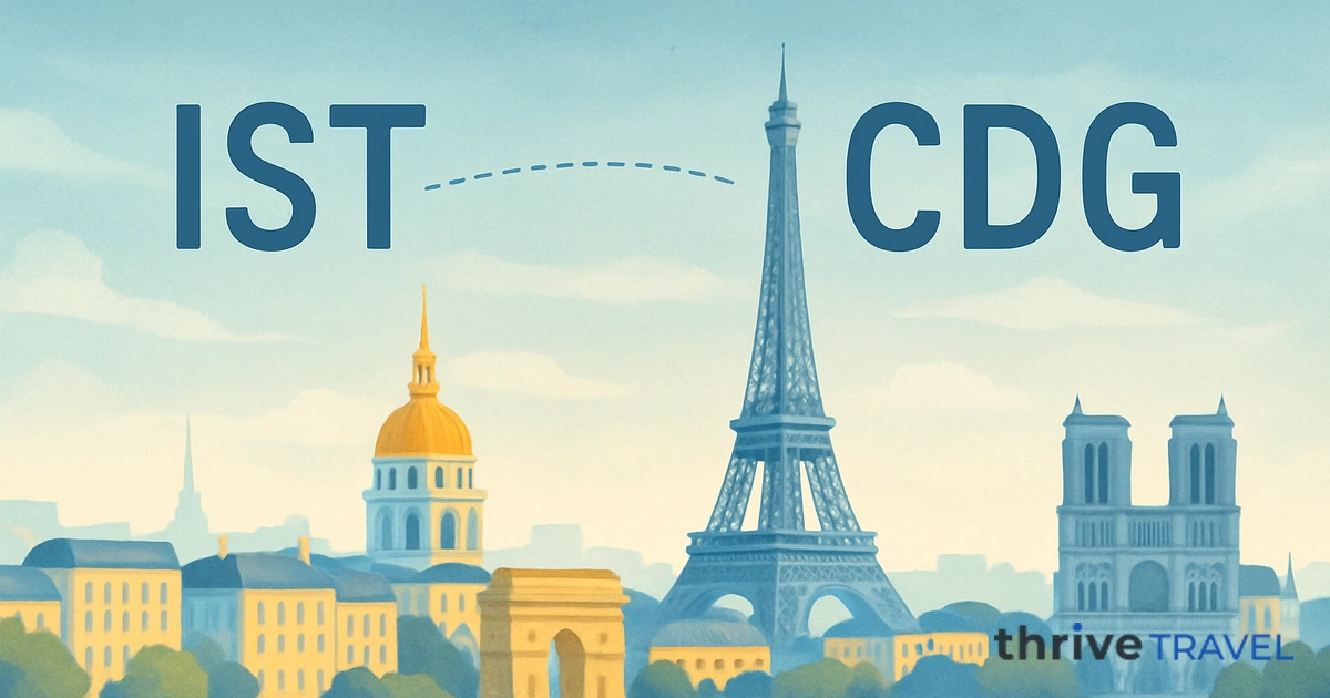Istanbul to Paris