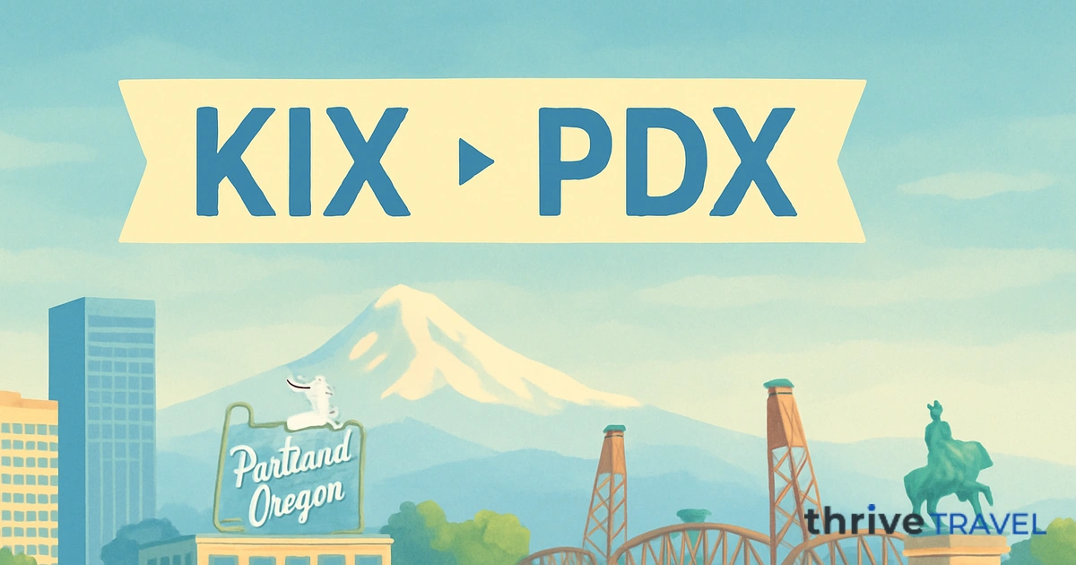 Osaka to Portland
