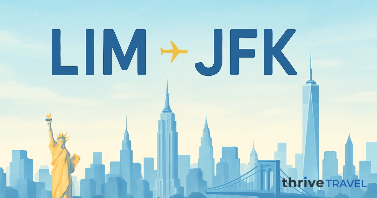 Lima to New York