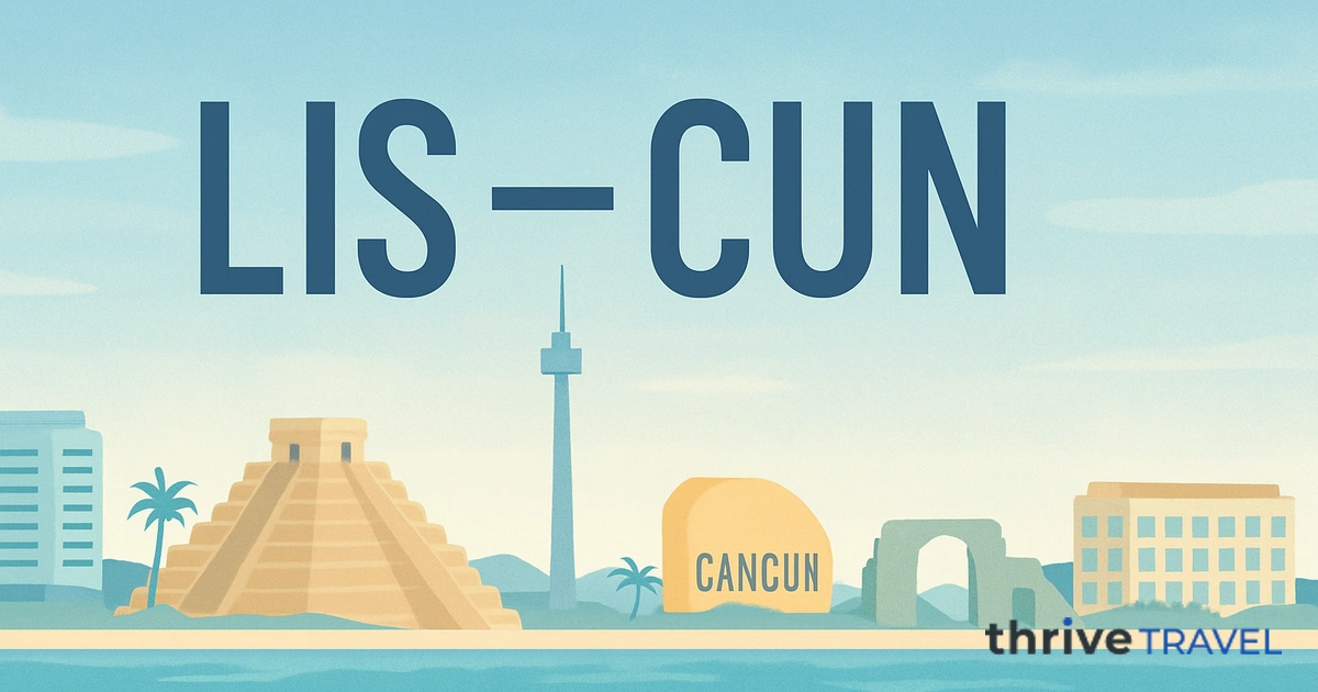 Lisbon to Cancún