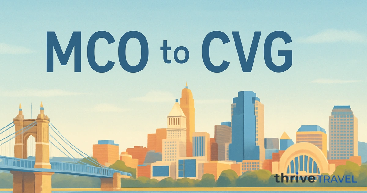 Orlando to Cincinnati